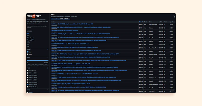 FindPCpart screenshot 2