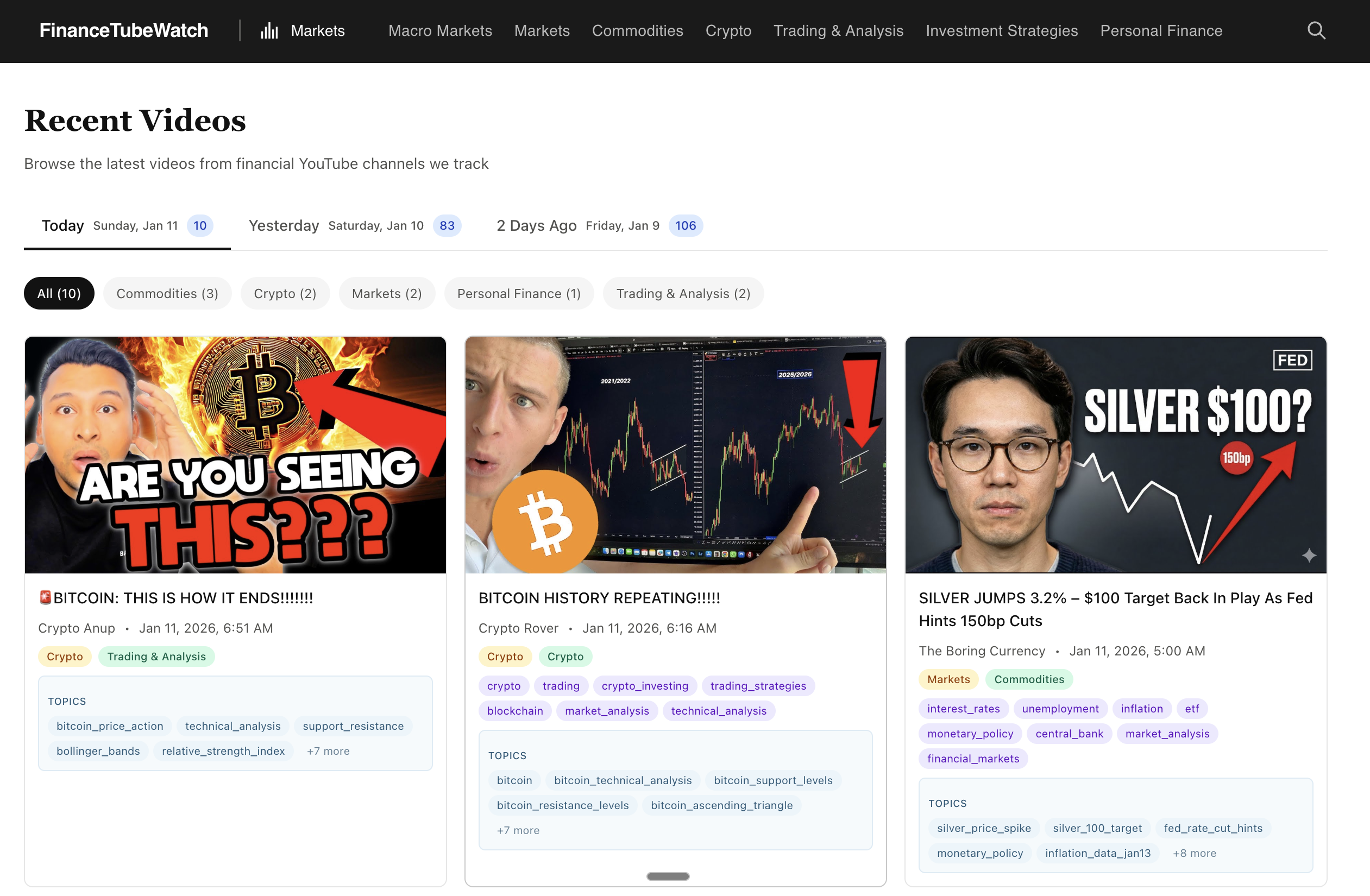 FinanceTubeWatch gallery image