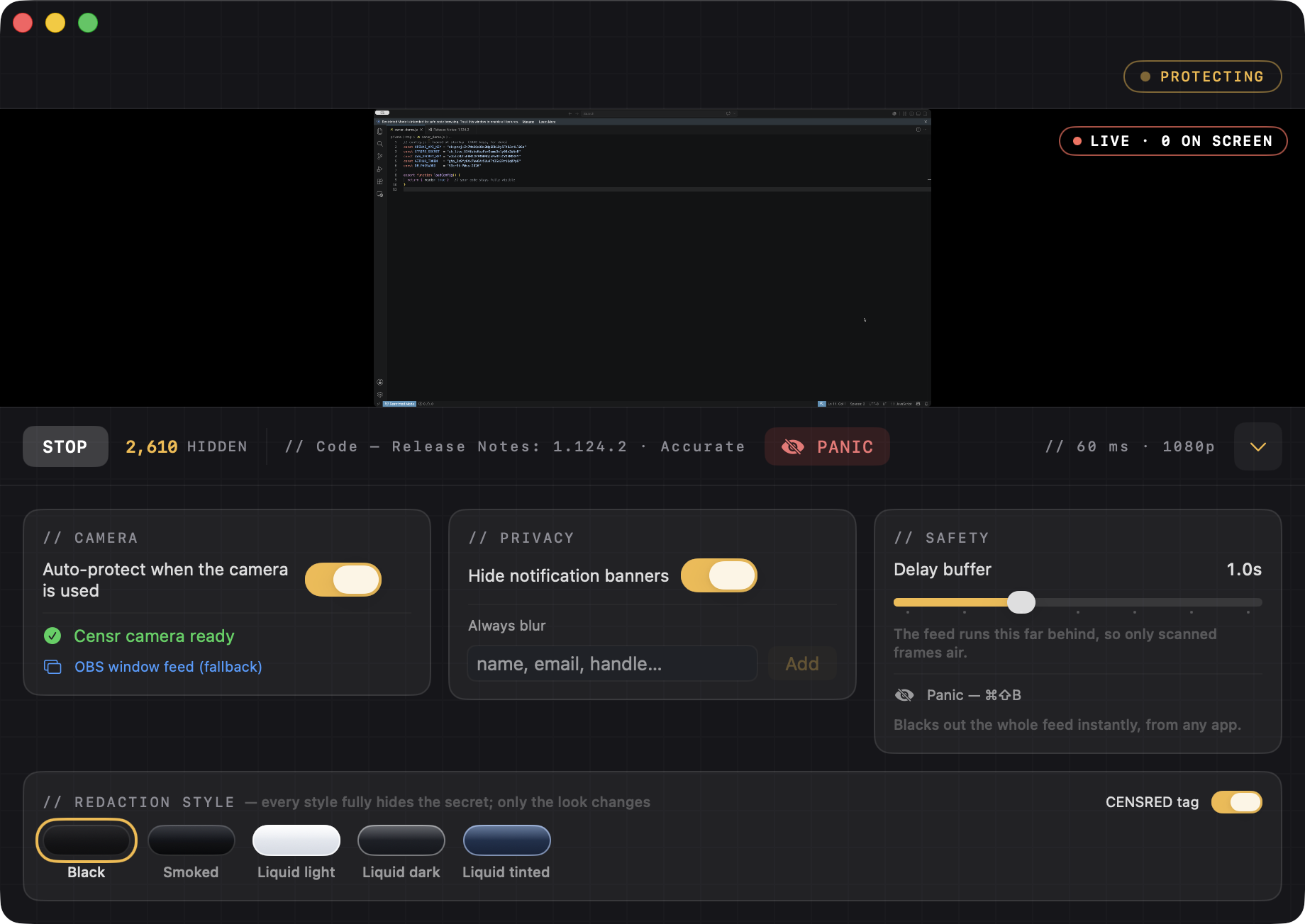 Censr gallery image
