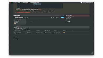 Remote Filmmaking Checklist gallery image