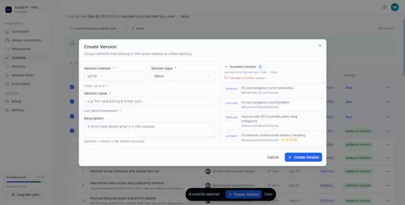 Versivo AI screenshot 4