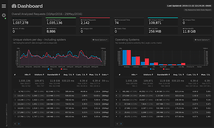 GoAccess gallery image