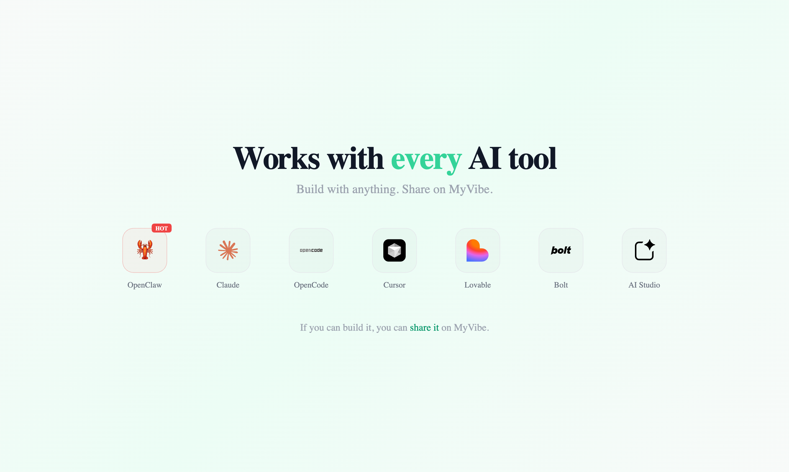 MyVibe gallery image