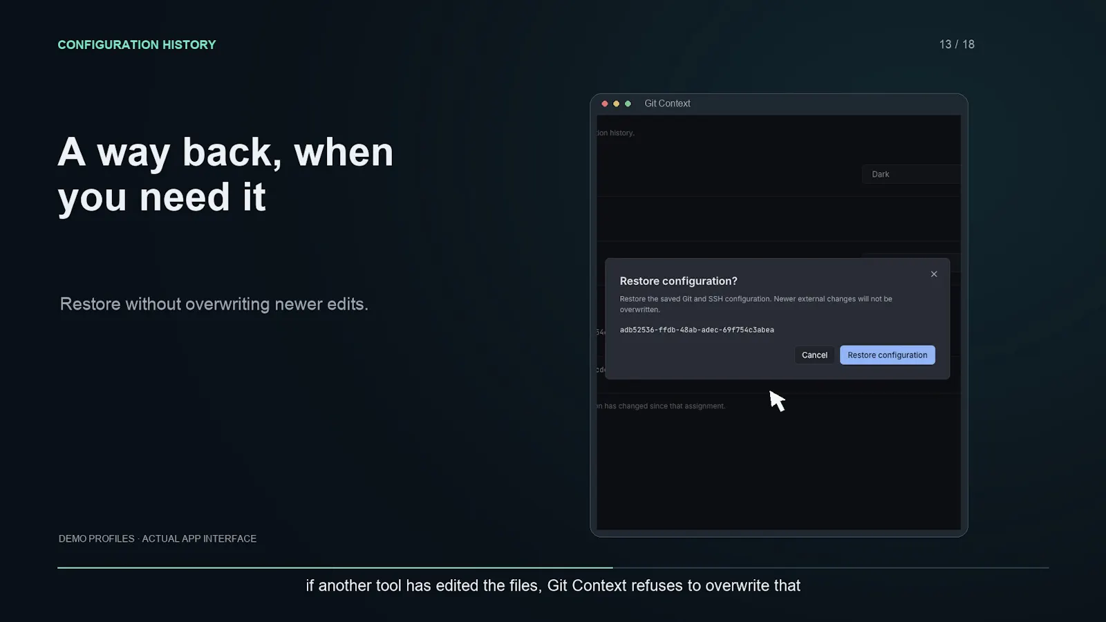 Git Context screenshot 3