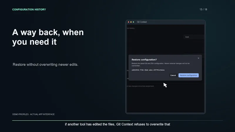 Git Context screenshot 3