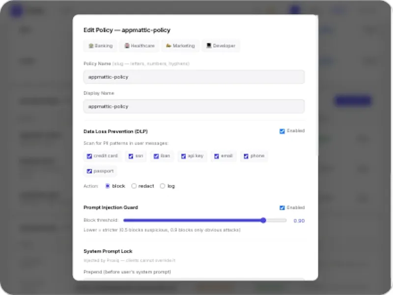 Proxiq screenshot 2