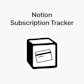 Subscription Tracker