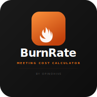 Burnrate Meeting Cost Calculator