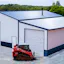Vertical Metal Garage