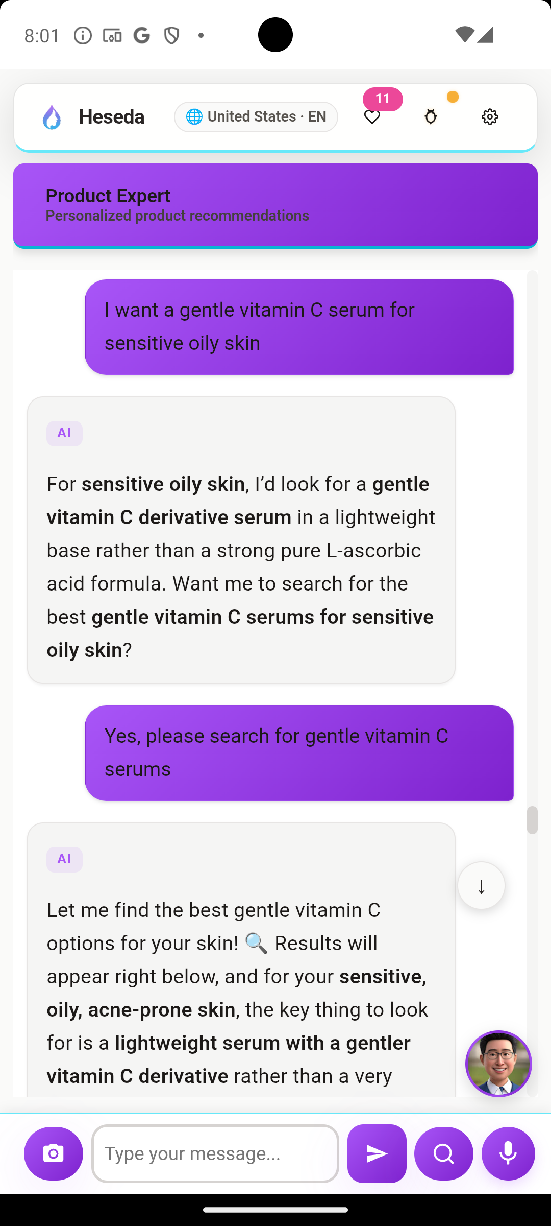 Heseda AI gallery image