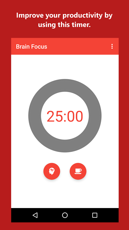 Brain Focus Productivity Timer gallery image