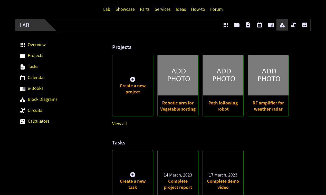 Progalaxia - Un gran lugar para proyectos de estudiante de ingeniería media 2