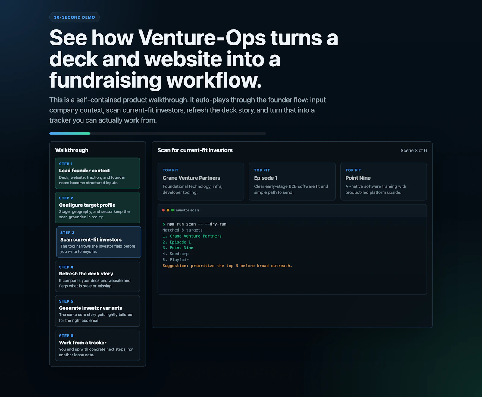 Venture Ops screenshot 6