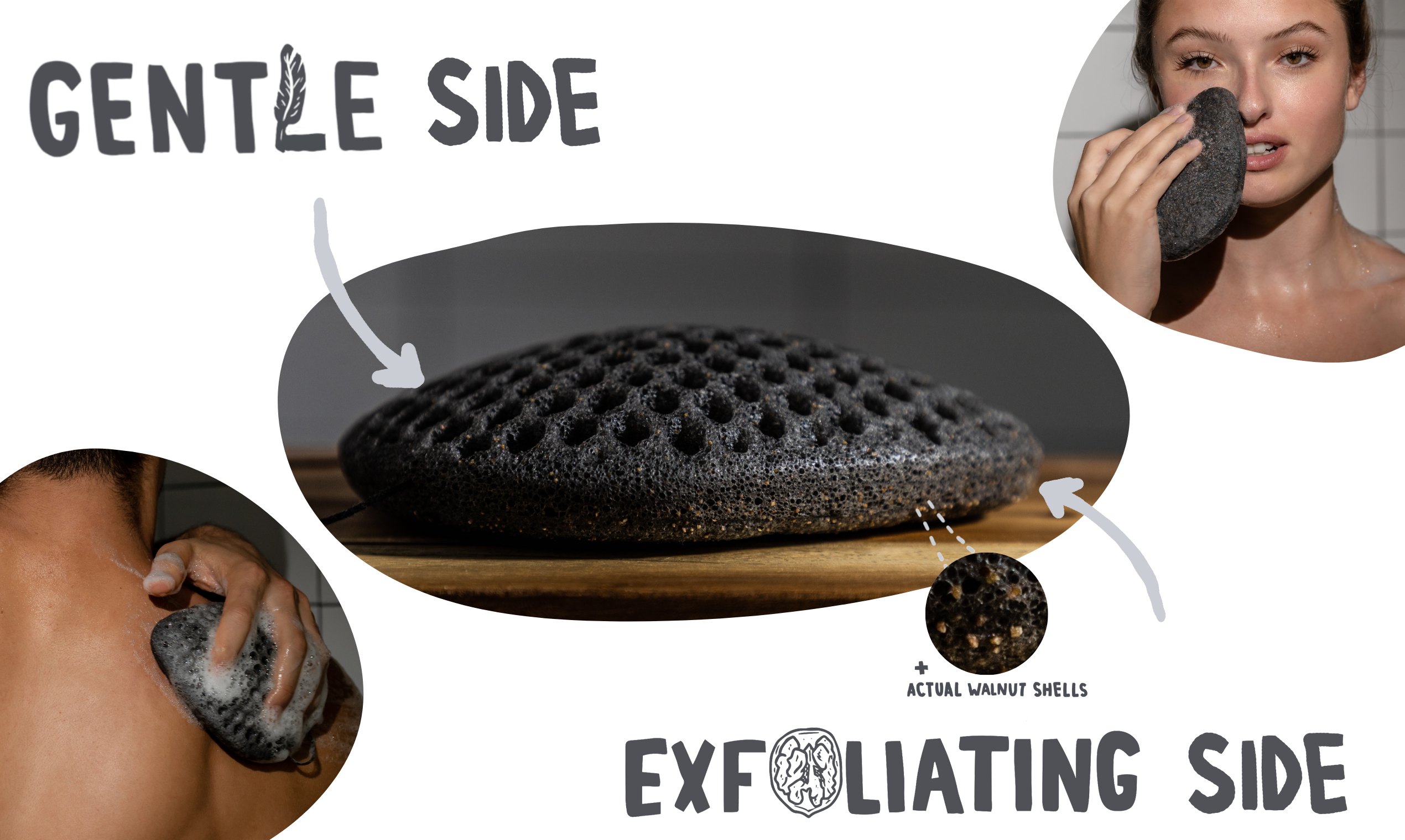 The Shower Scrubber by Casamera gallery image