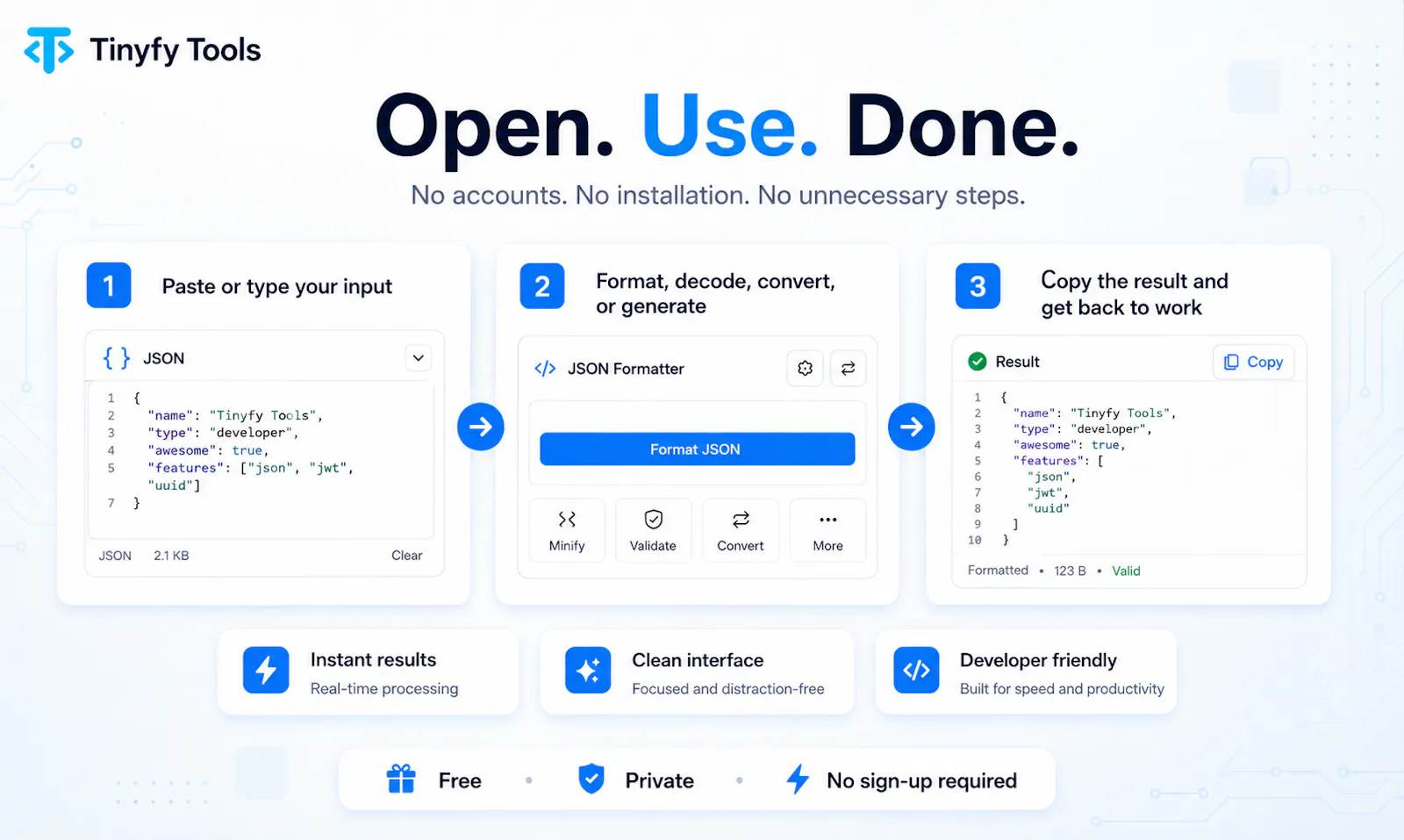 Tinyfy Tools screenshot 3