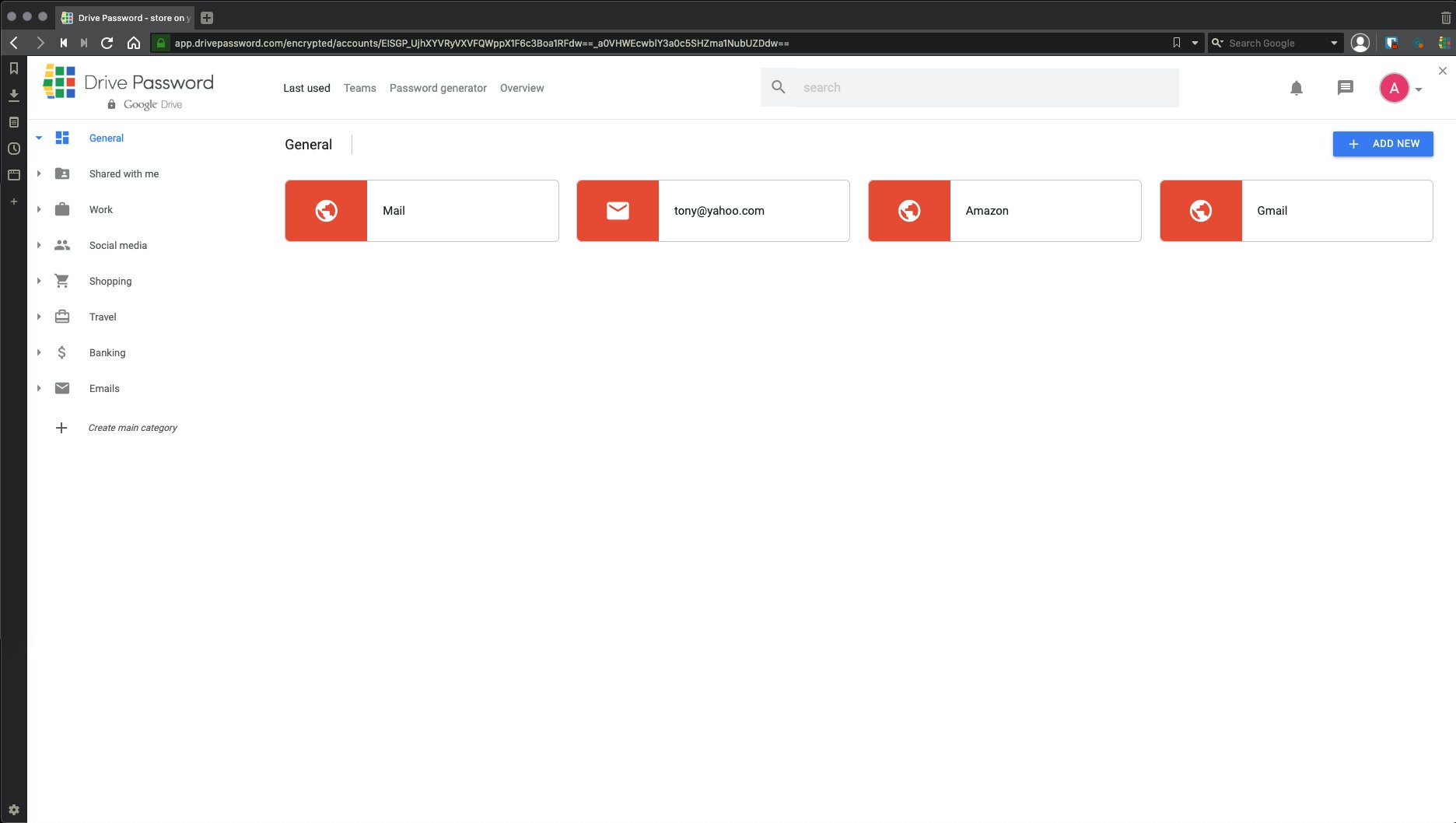 Drive Password - Password Manager gallery image