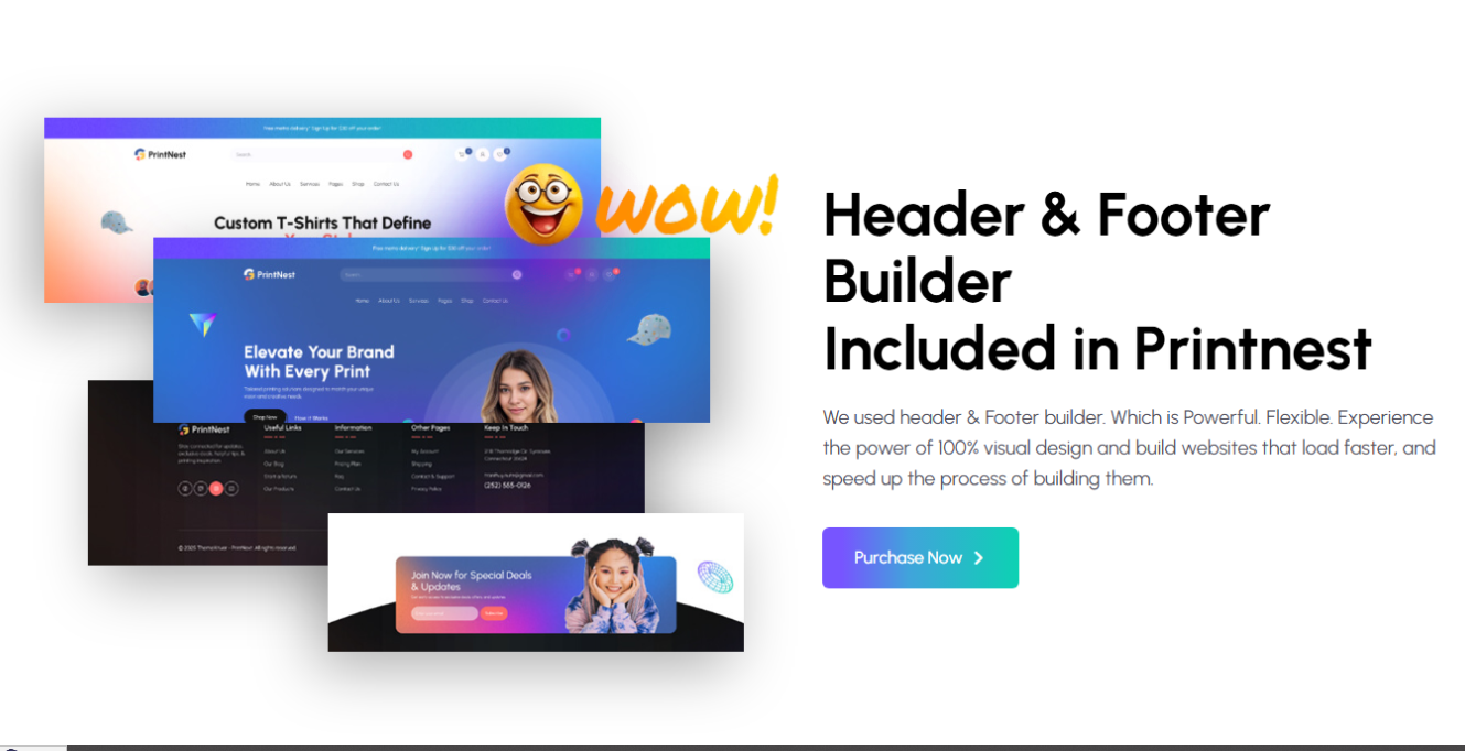 Printing Company & WooCommerce WP Theme gallery image