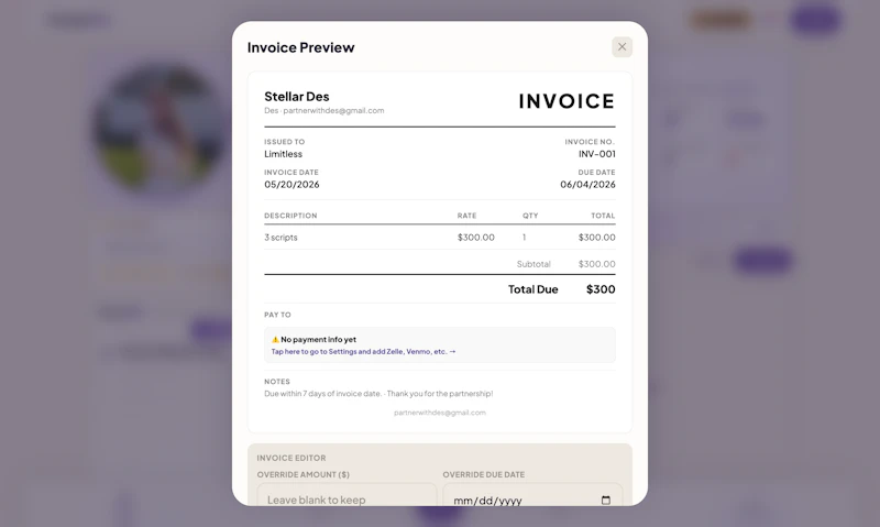 CreatorFlo screenshot 3