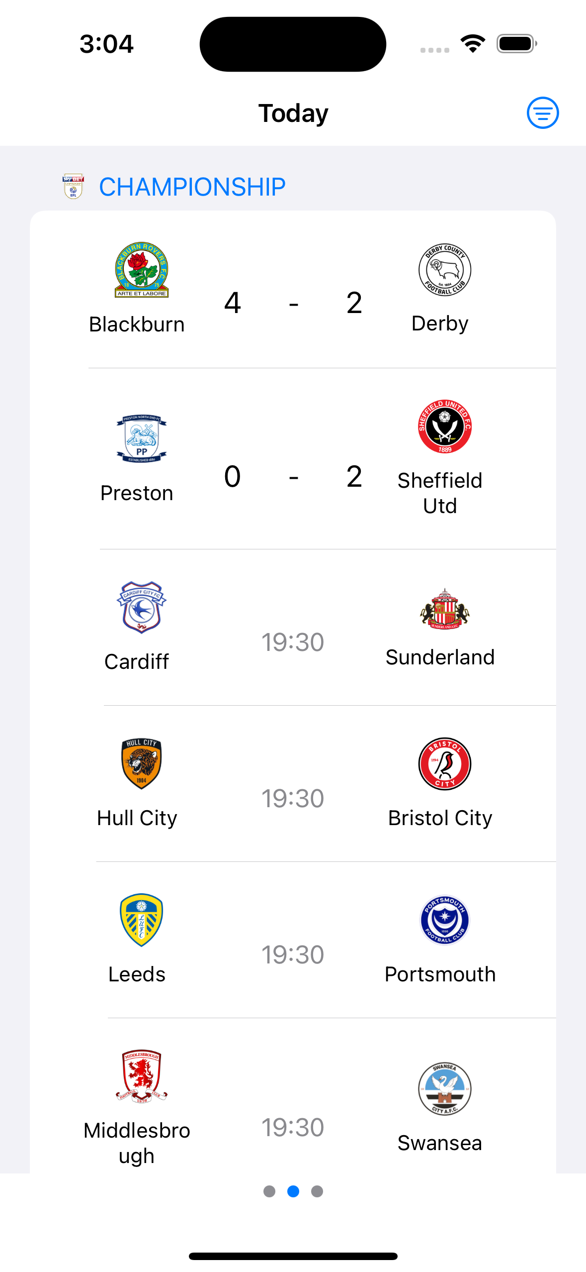 Scorebar gallery image