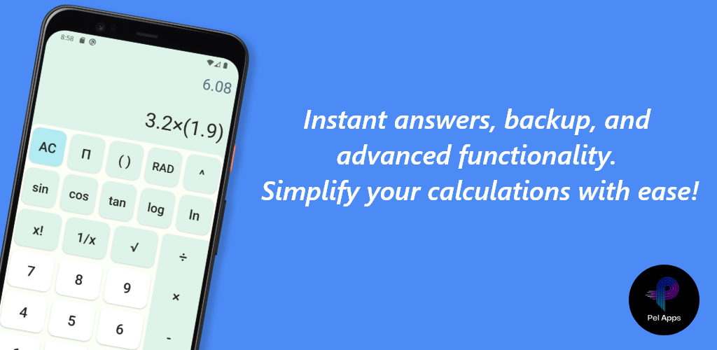InfinityCalc - InfinityCalc - instant answers, infinite scrolling, backup. media 1