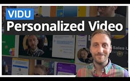 Vidu Personalized Video media 1