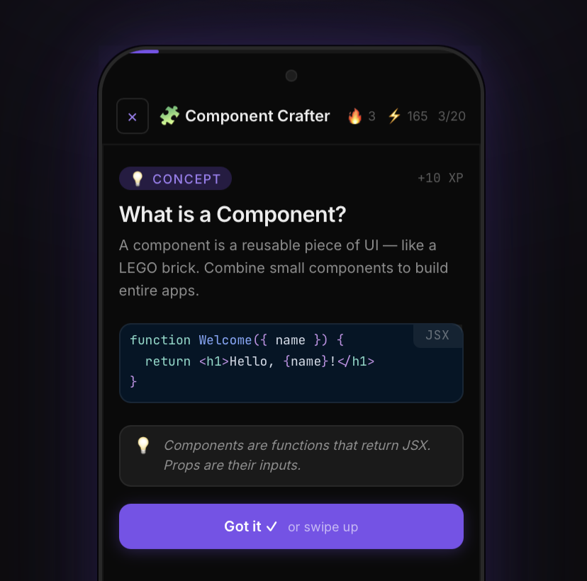 SkillTiles - Doomscroll replacement - Screenshot 2 showing product features and functionality