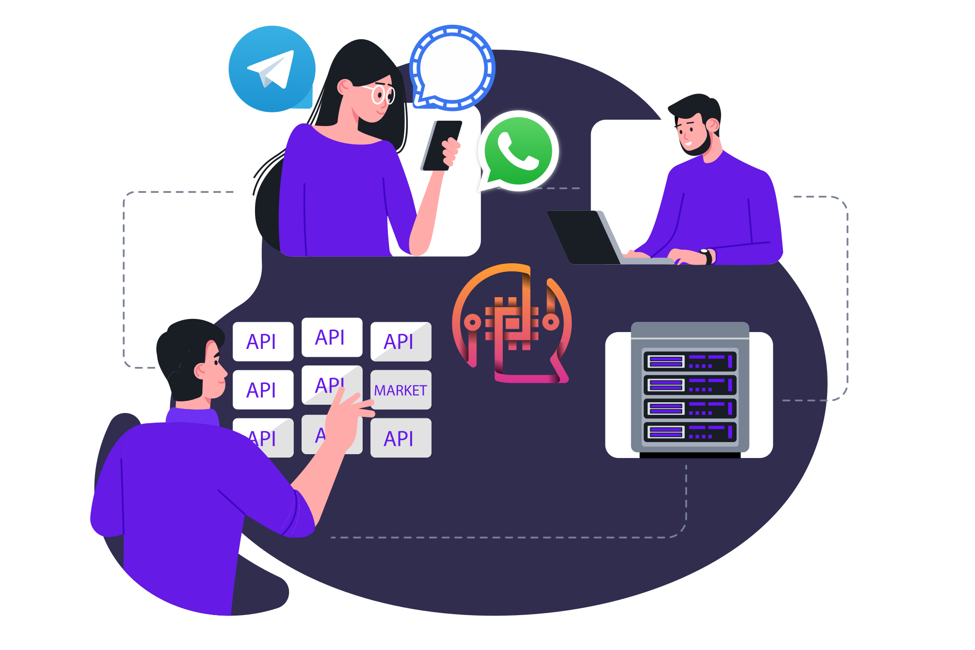 msgmate.io - ผู้ช่วย chatgpt ai messenger ที่กำหนดค่าได้ media 2