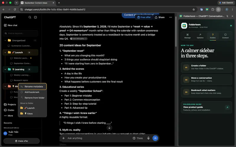 Folderloom by Knoveya screenshot 3