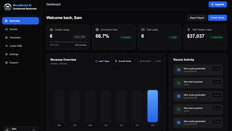 MoveSmart AI screenshot 1