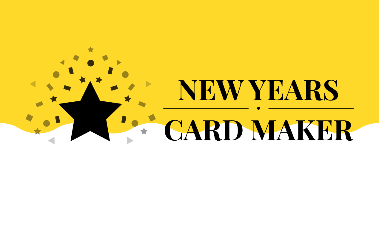 New Years Card Maker gallery image