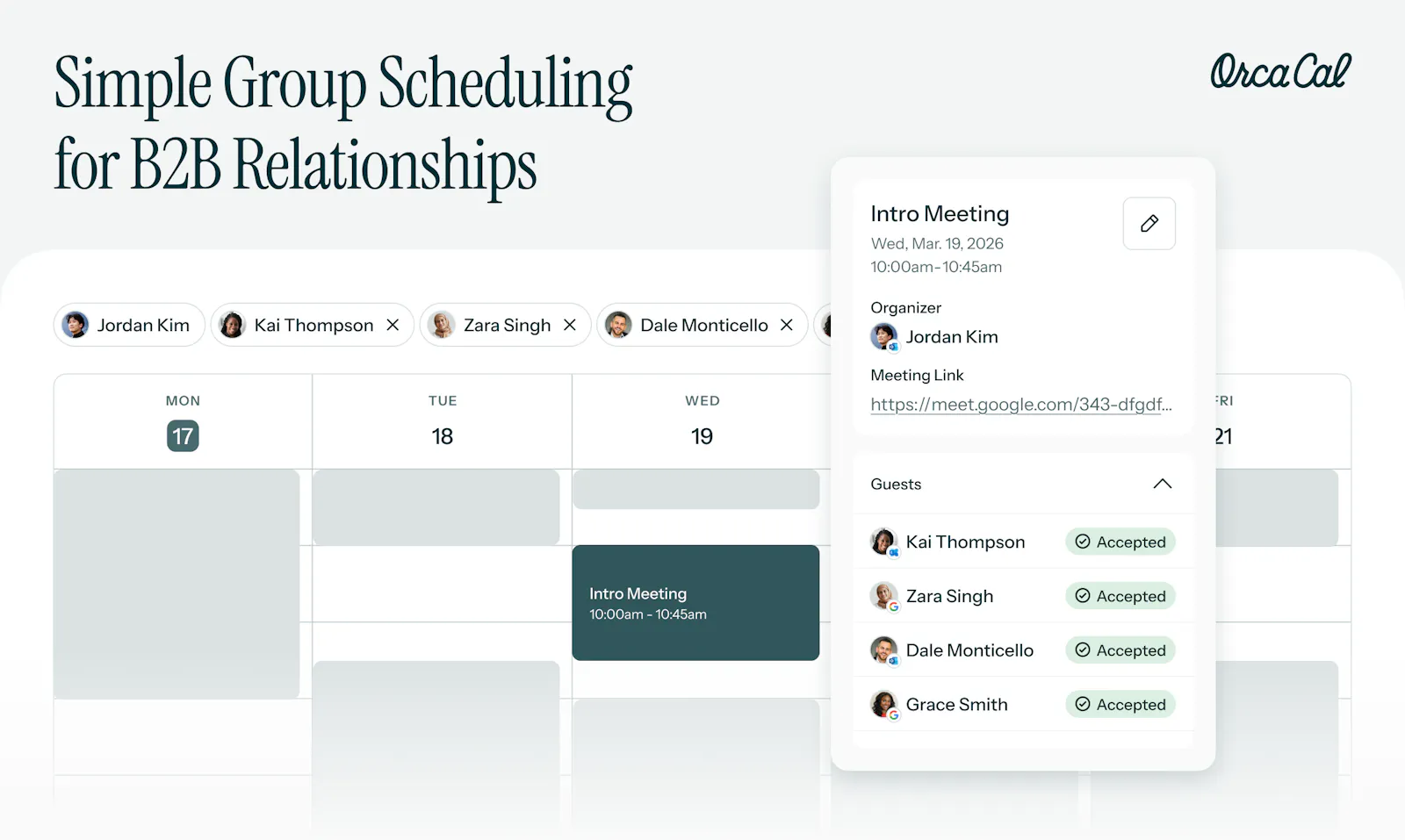 OrcaCal screenshot 1