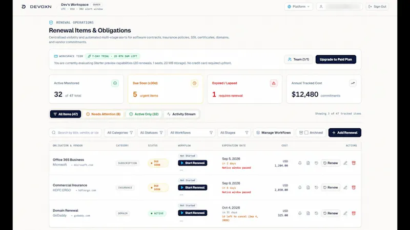 DEVOXN screenshot 1 (video preview)