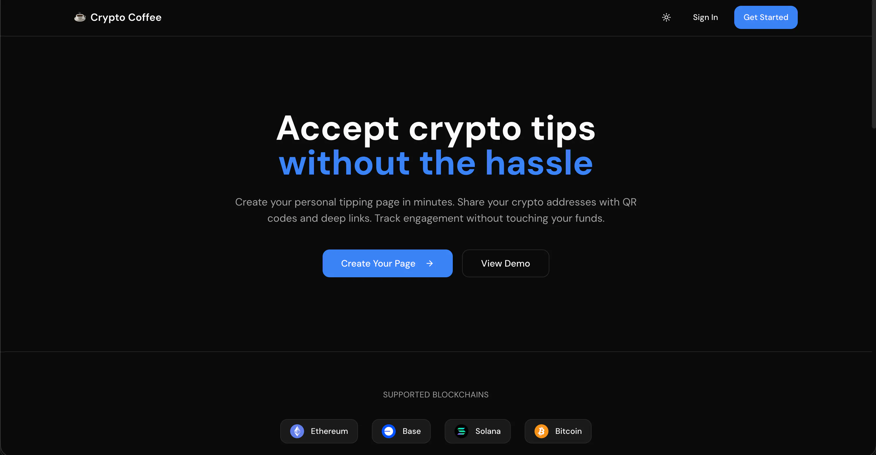 Crypto Coffee