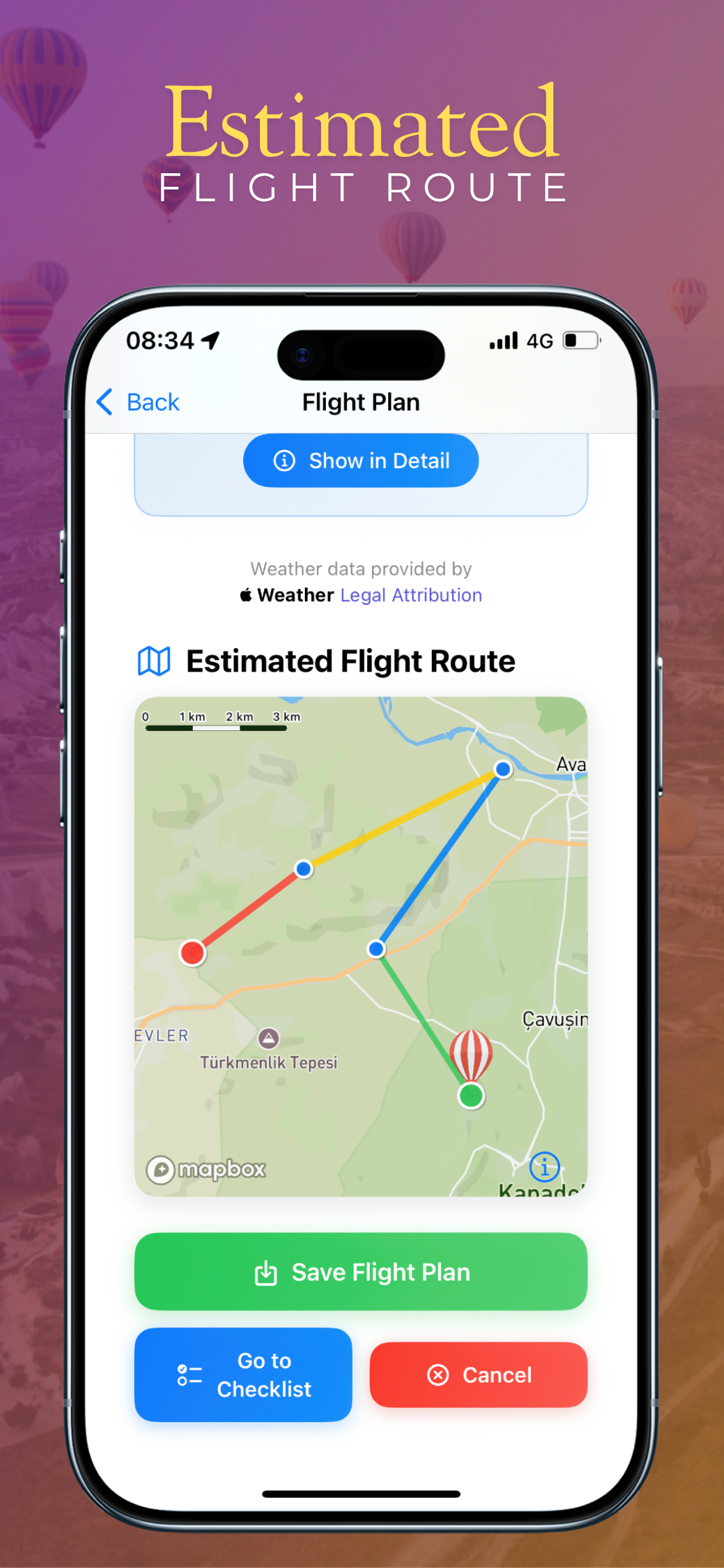 Hot Air Balloon Map forHotAirBalloonists gallery image