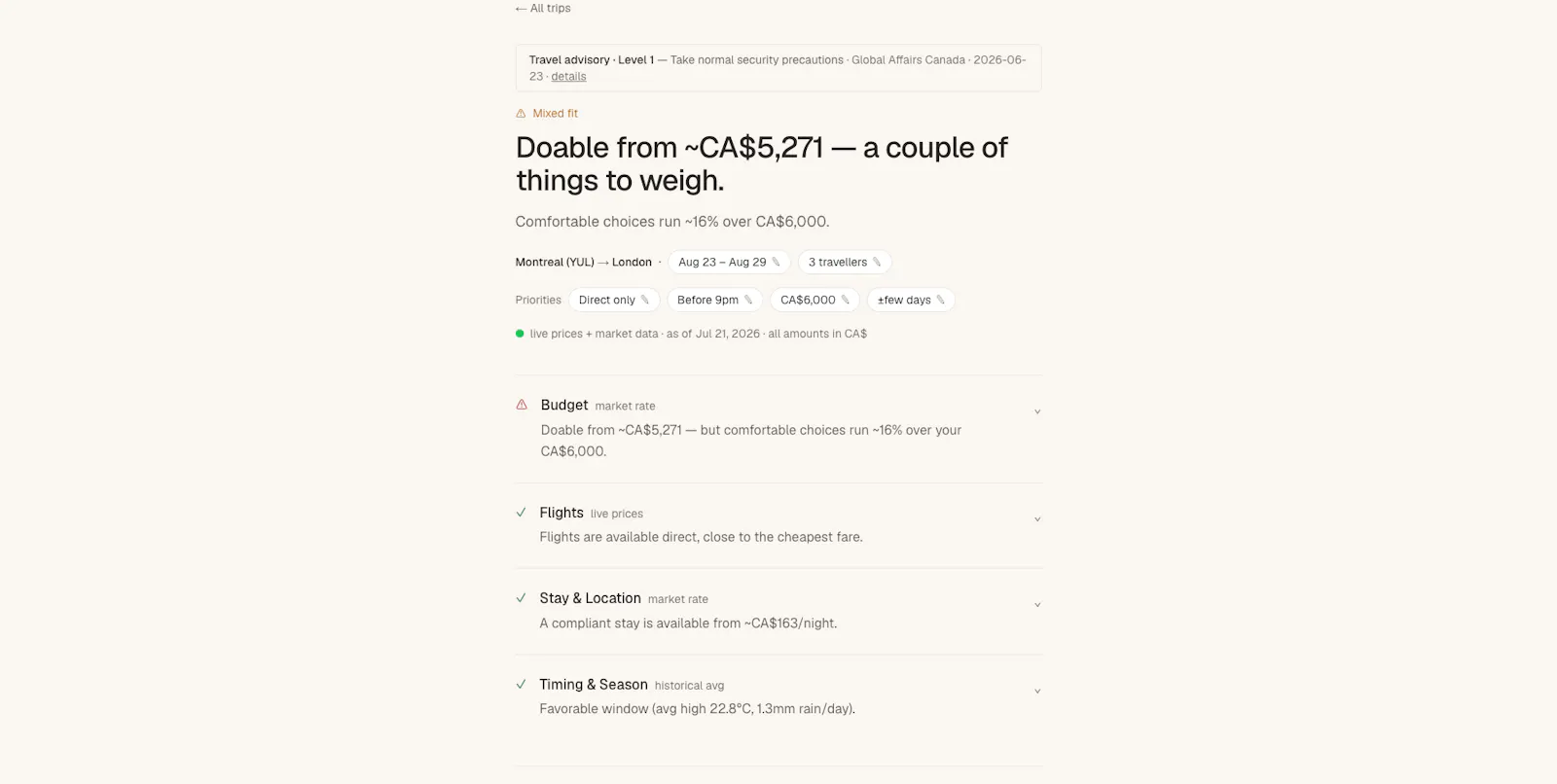 TripVerdict screenshot 4