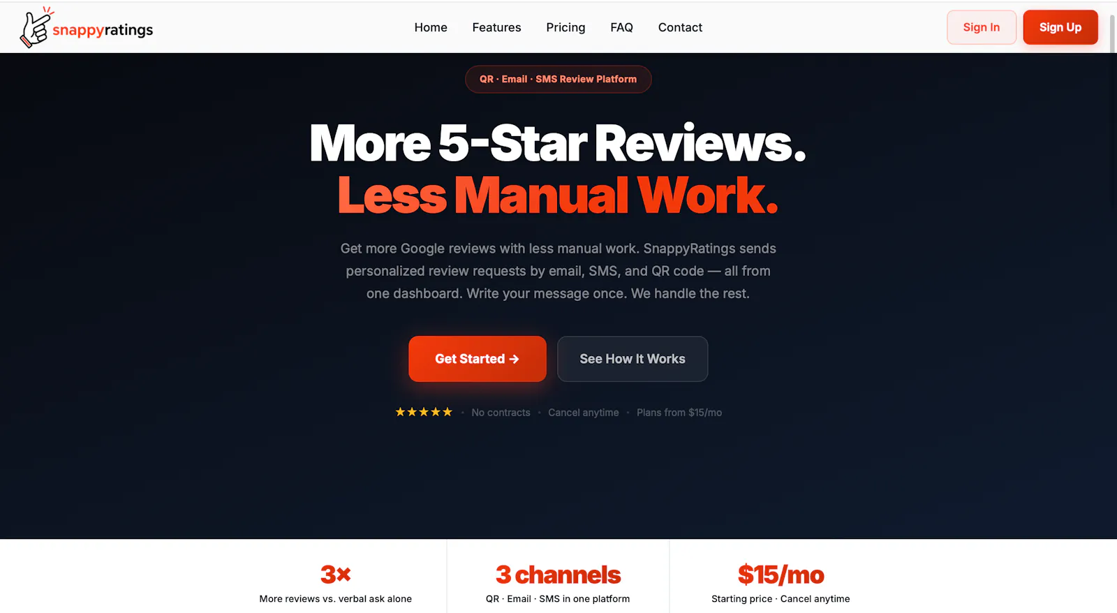 SnappyRatings — More Google Reviews screenshot 1