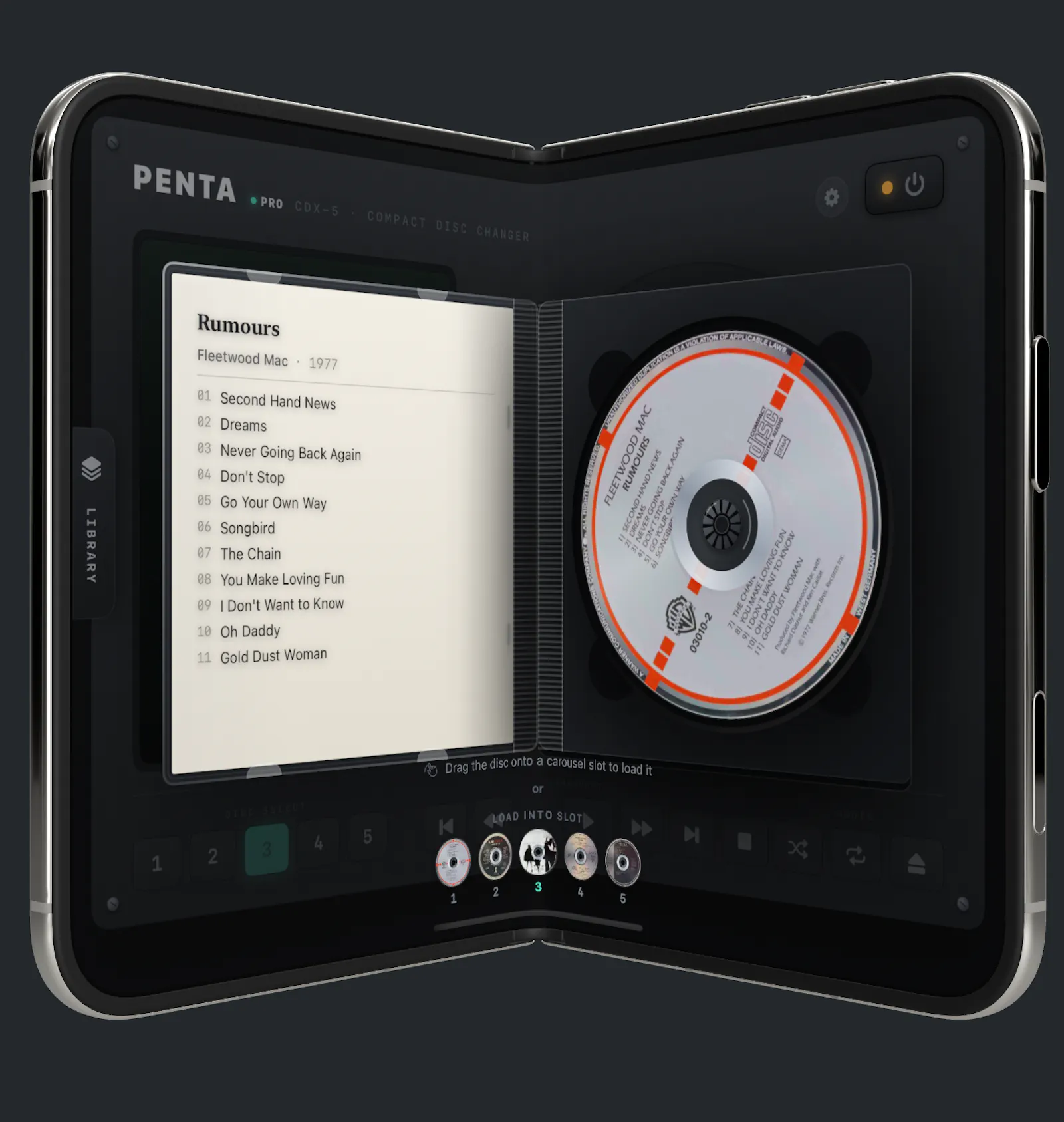 Penta - CD Player & Changer screenshot 4