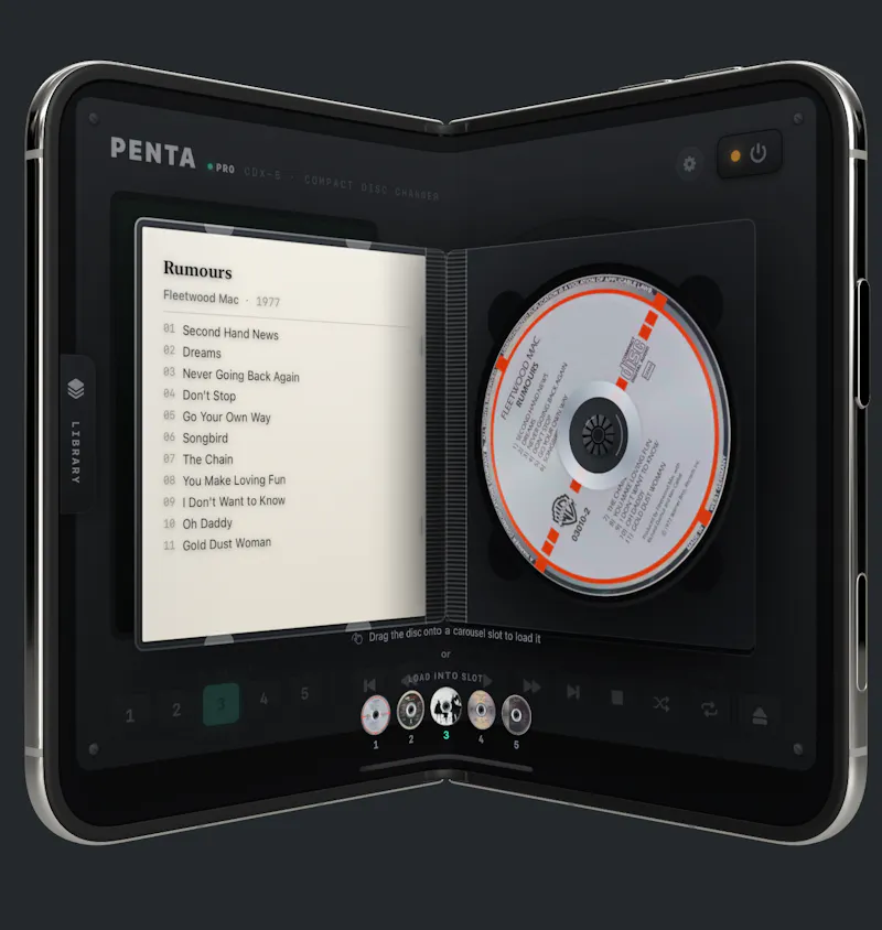 Penta - CD Player & Changer screenshot 4