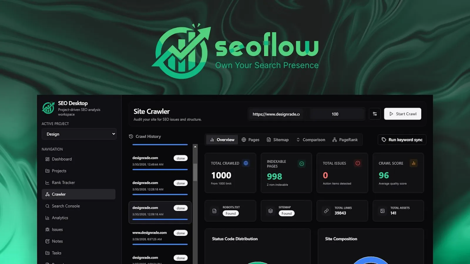 Seoflow V2 screenshot 1 (video preview)