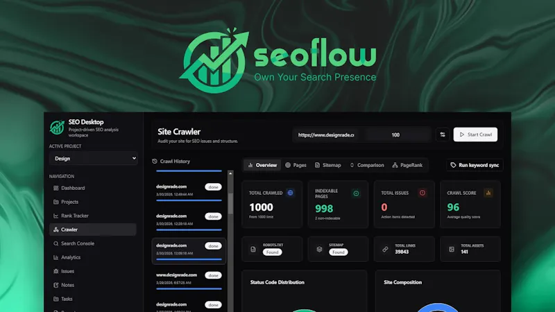 Seoflow V2 screenshot 1 (video preview)