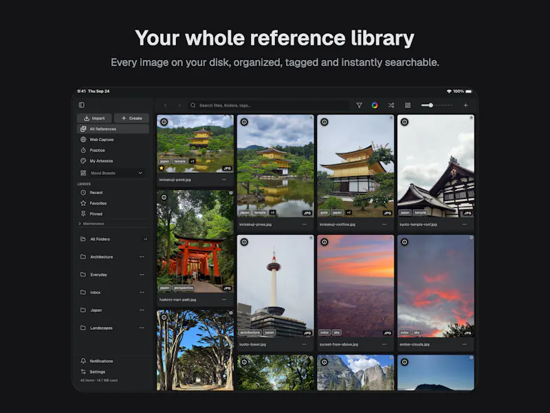 RefStage screenshot 2