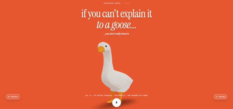 Professor Goose screenshot 1