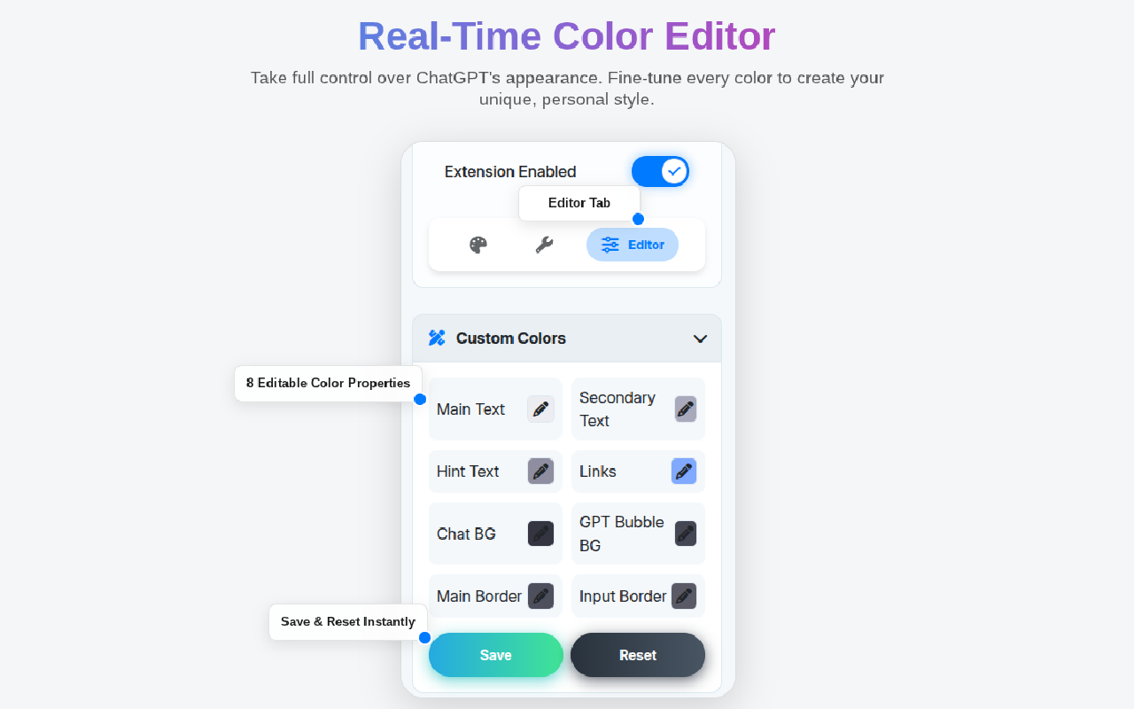 AkraGPT: Themes & UI Styles for ChatGPT gallery image