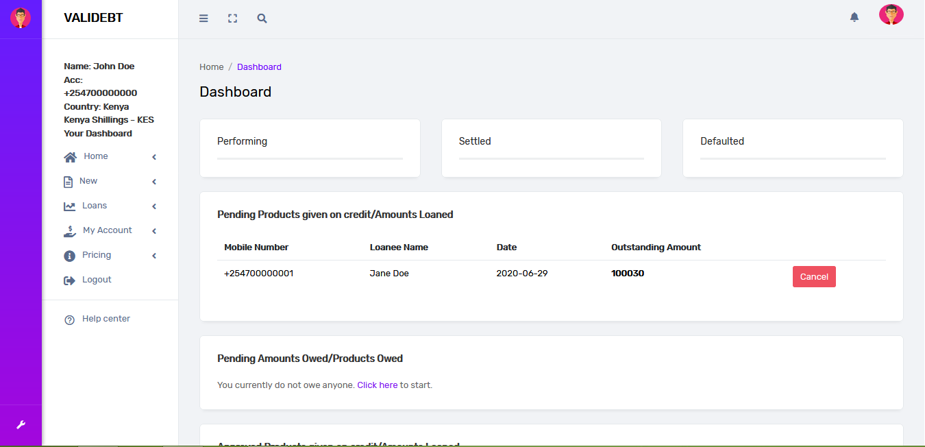 valiDebt gallery image
