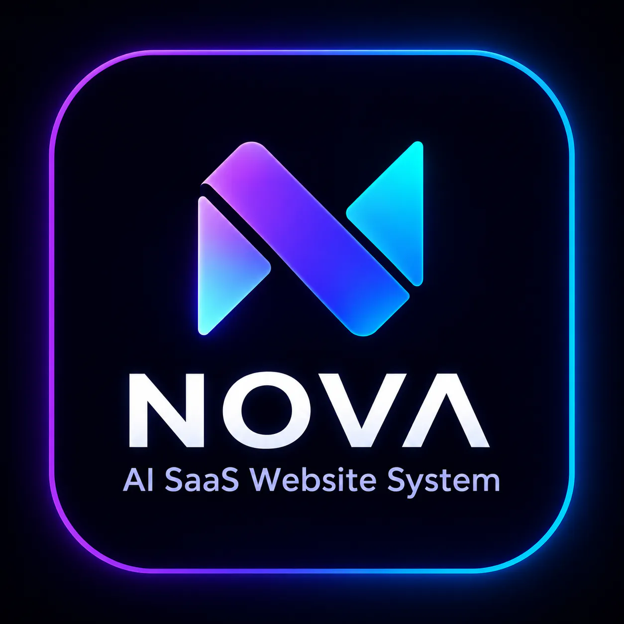 NOVA — AI SaaS Growth Website System gallery image