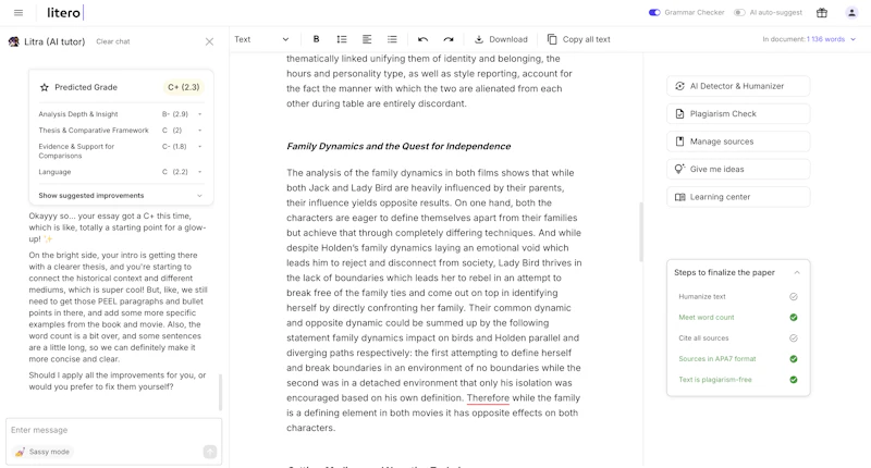 Litero screenshot 2
