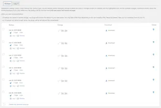 WPvivid Backup Plugin gallery image