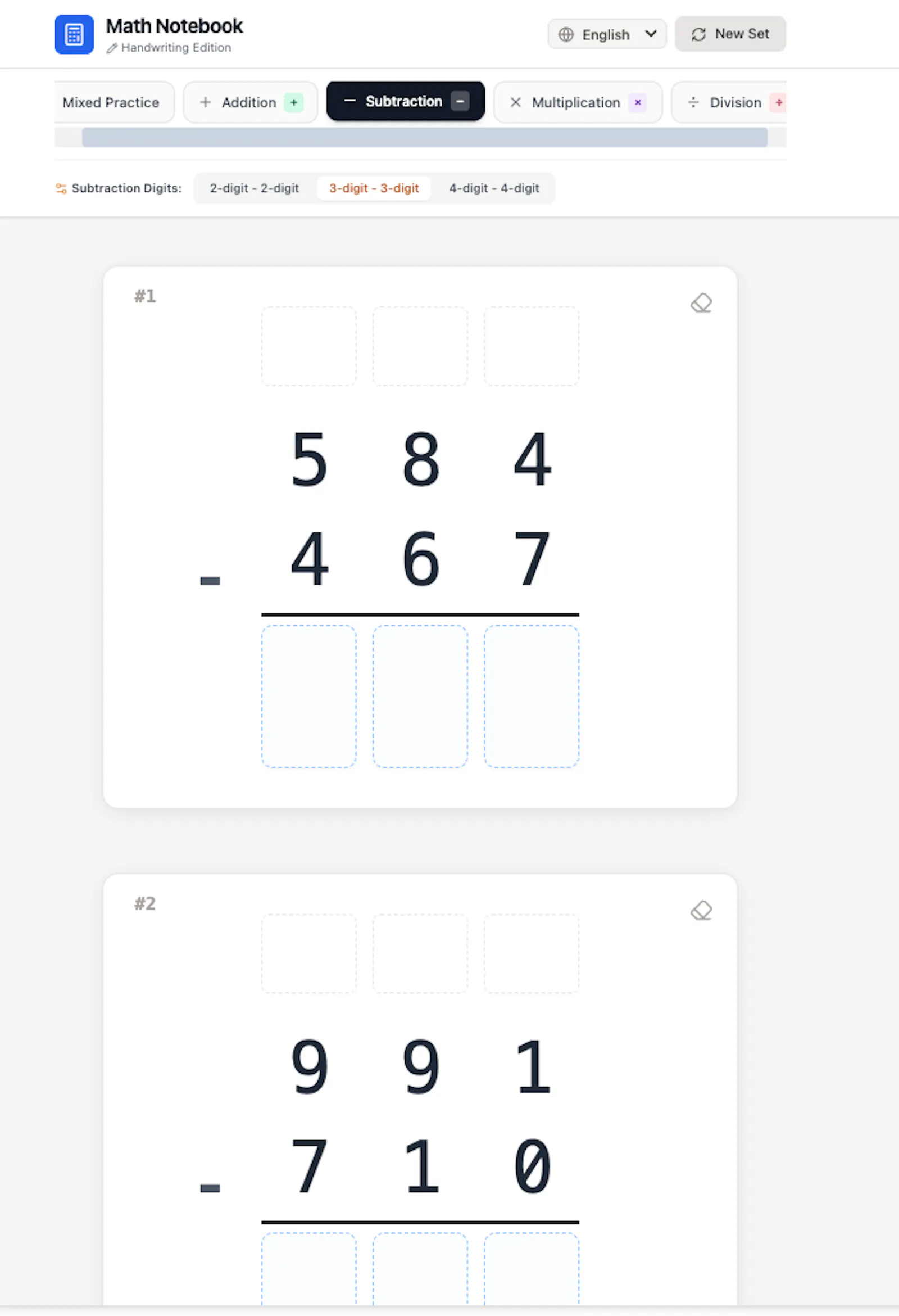 Math Notebook screenshot 2