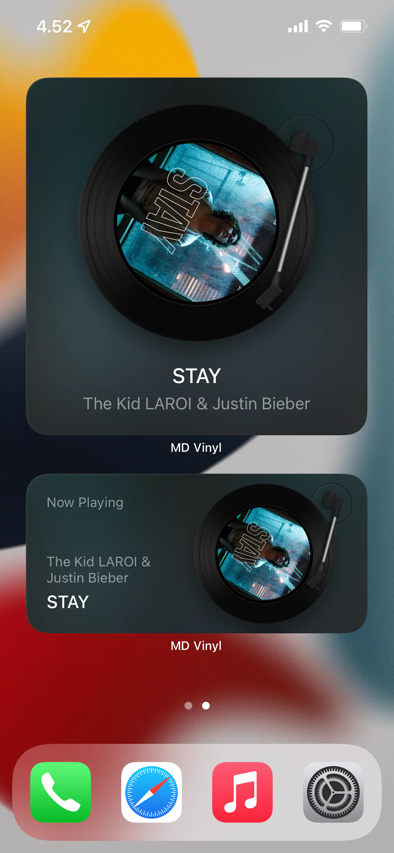 MD Vinyl: Vinyl widgets for Apple music | Product Hunt