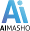 AiMasho - Product Hunt launch logo and brand identity